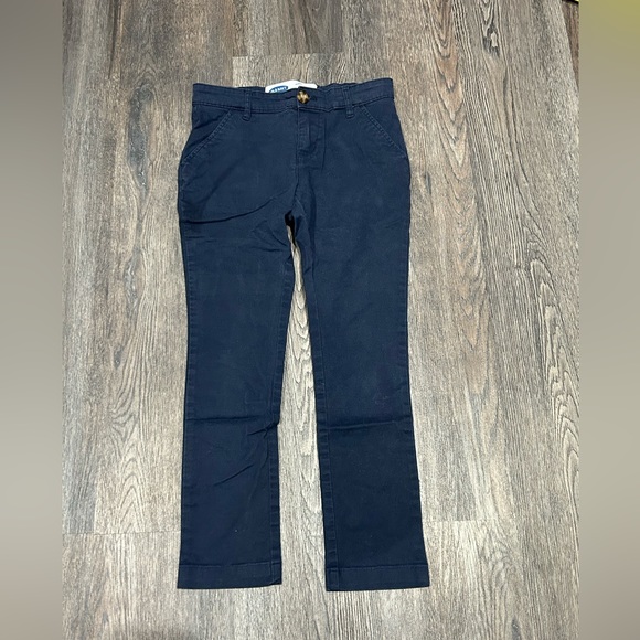 Old Navy skinny navy blue school uniform pants size 12 - Picture 3 of 7